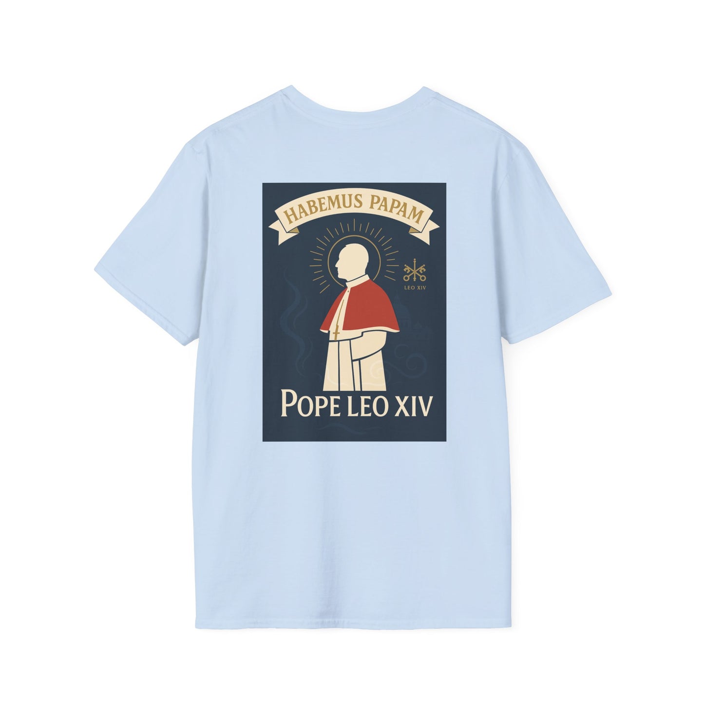 Pope Leo XIV Unisex Softstyle T-Shirt - Vintage Design