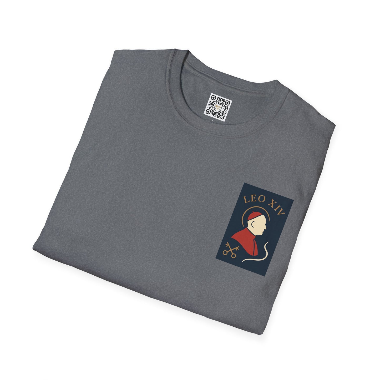 Pope Leo XIV Unisex Softstyle T-Shirt - Vintage Design